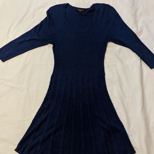 blue formal/casual dress